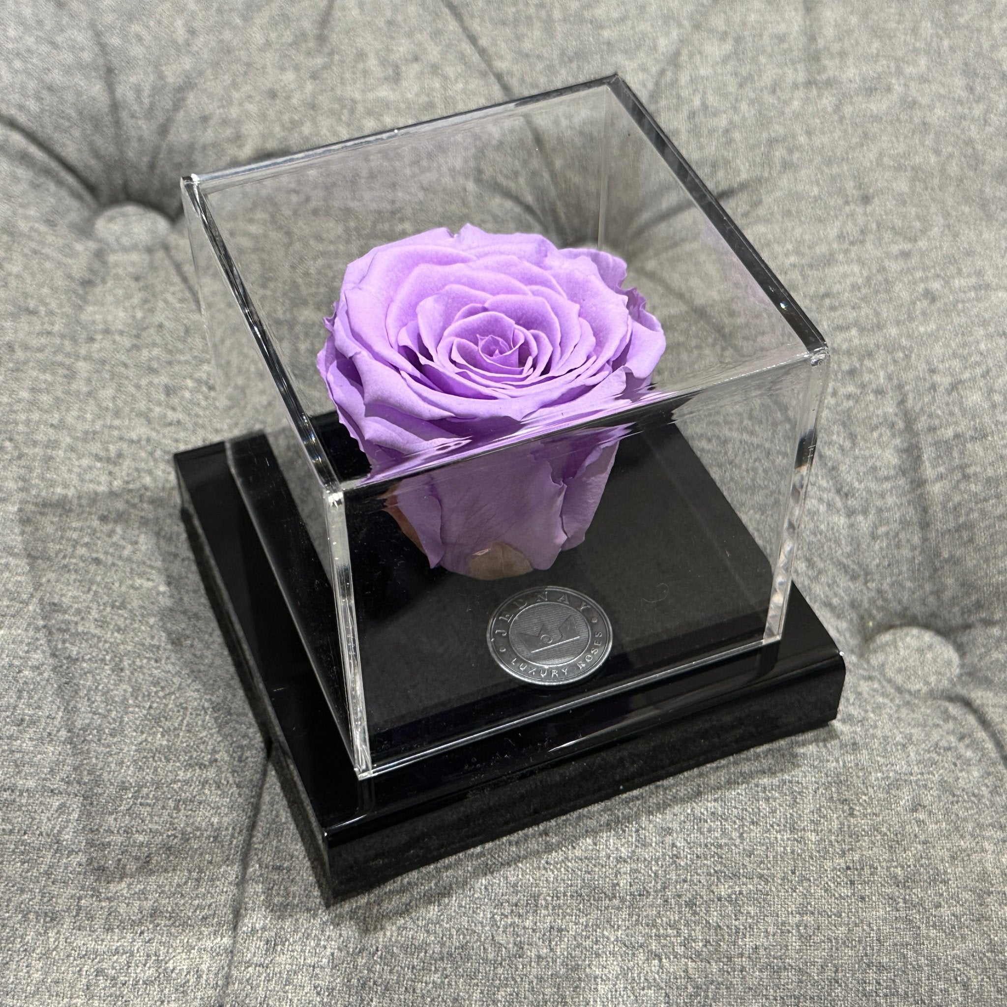 The Clarity Deluxe | Lilac Love Eternal Rose - Jednay Roses