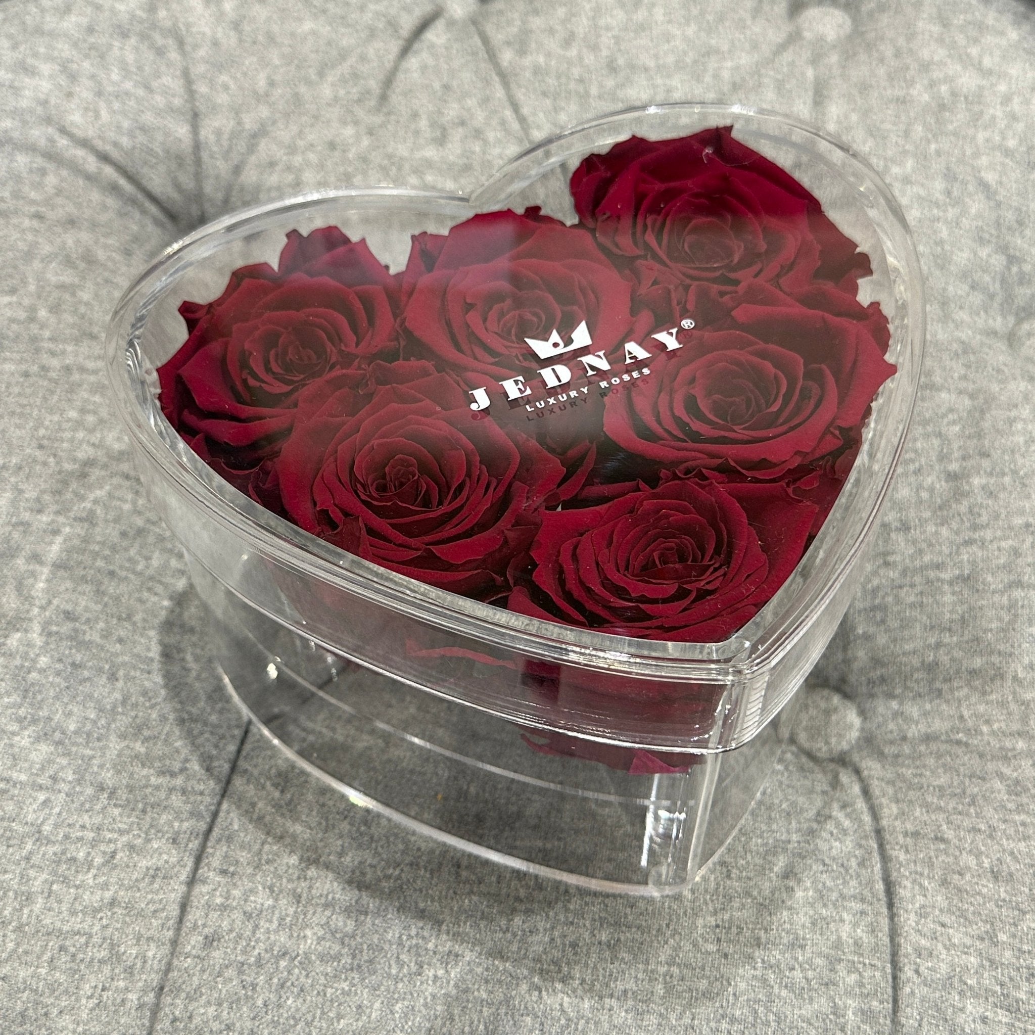 The Clarity Love Six - Red Red Wine Eternal Roses - Jednay Roses