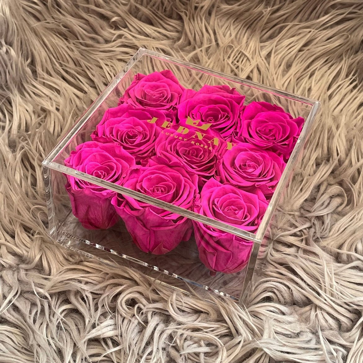 The Clarity Nine - 9 Eternal Roses - Jednay Roses