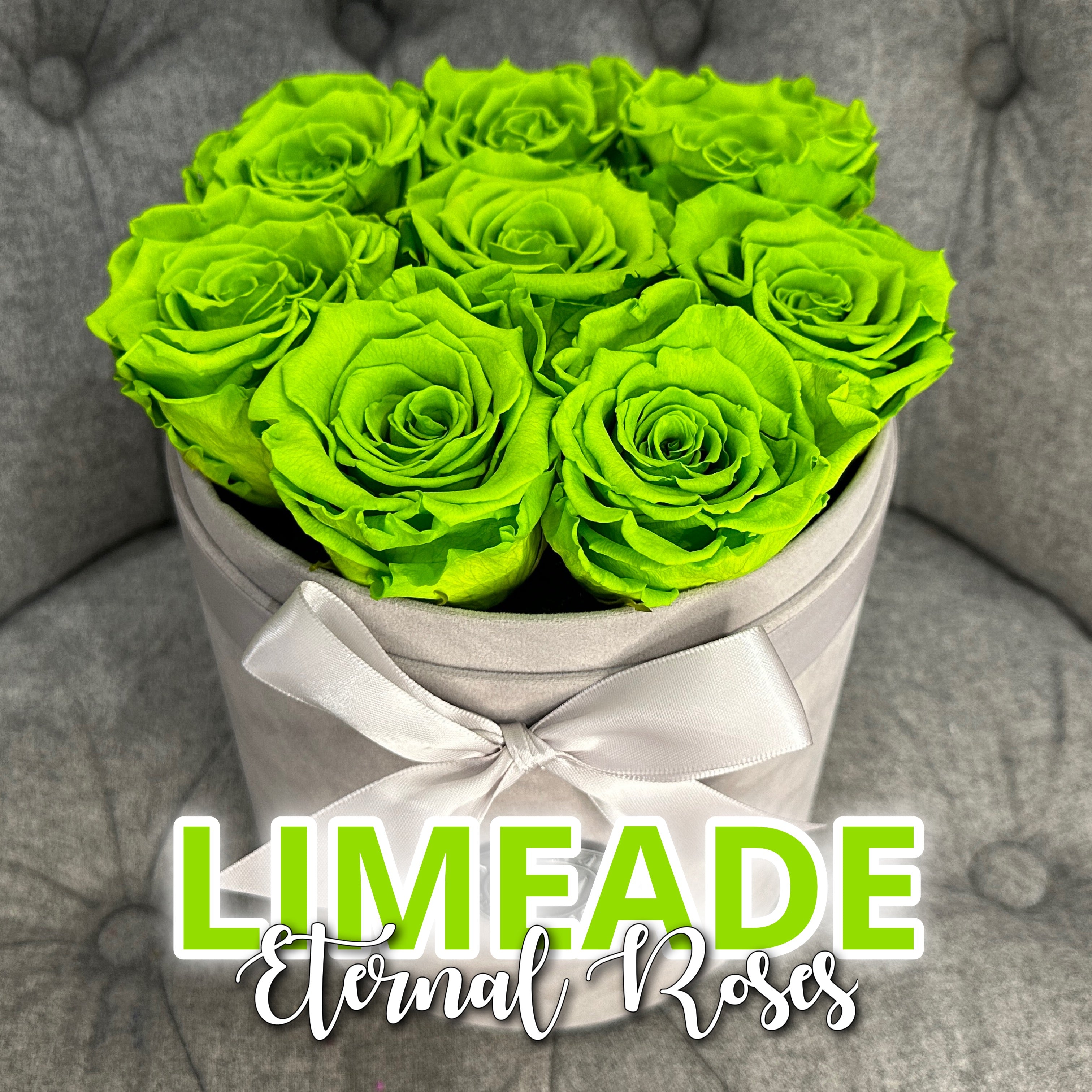LIME GREEN ROSES