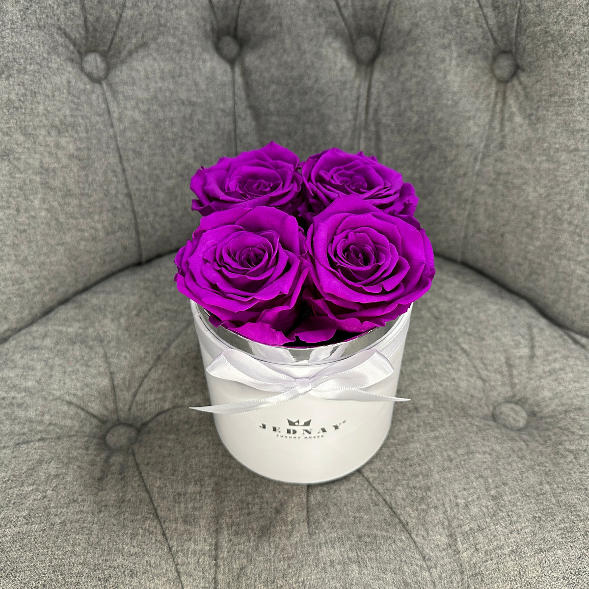 PURPLE ETERNAL ROSES