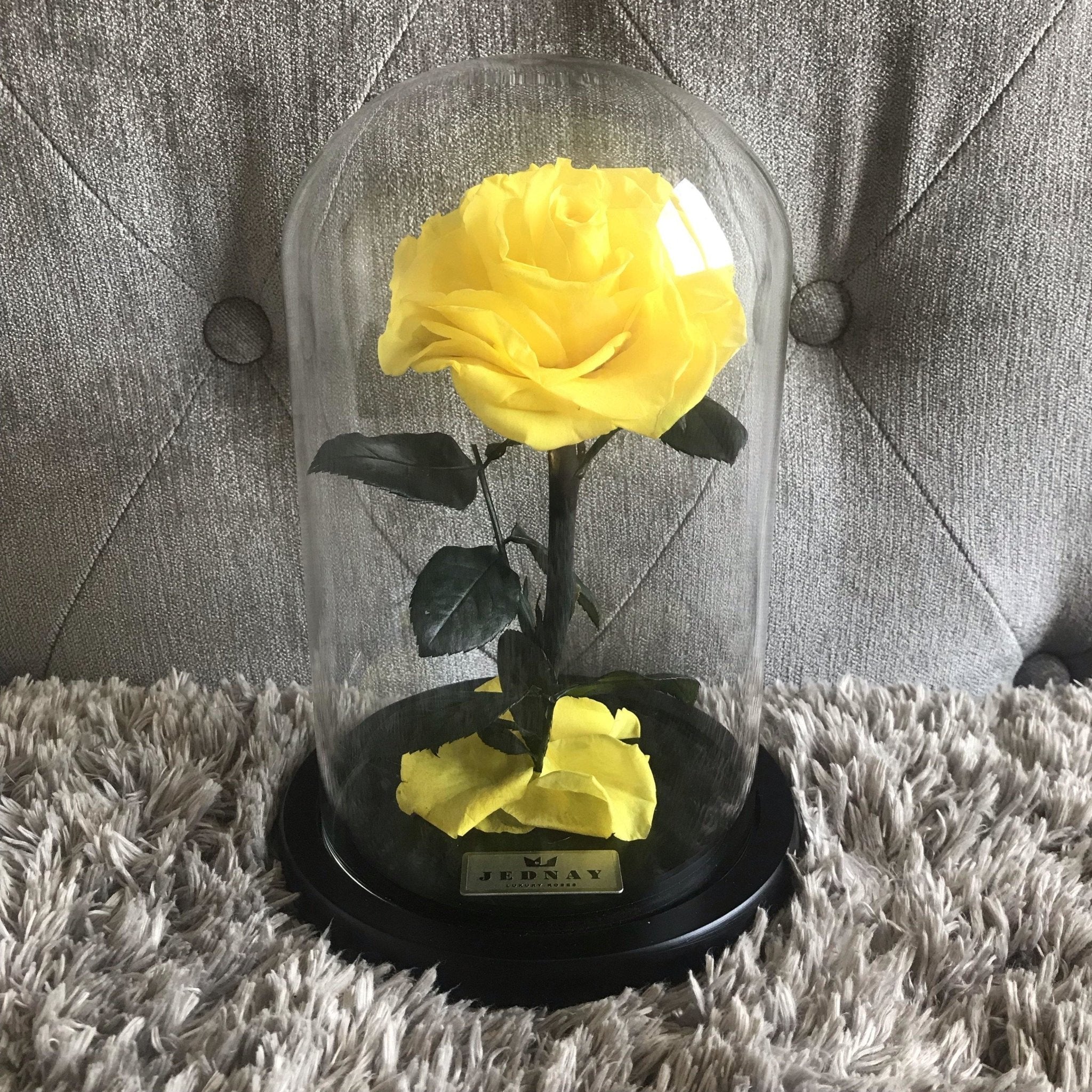 The Belle by Jednay® Sunshine Yellow Infinity Rose - Jednay Roses