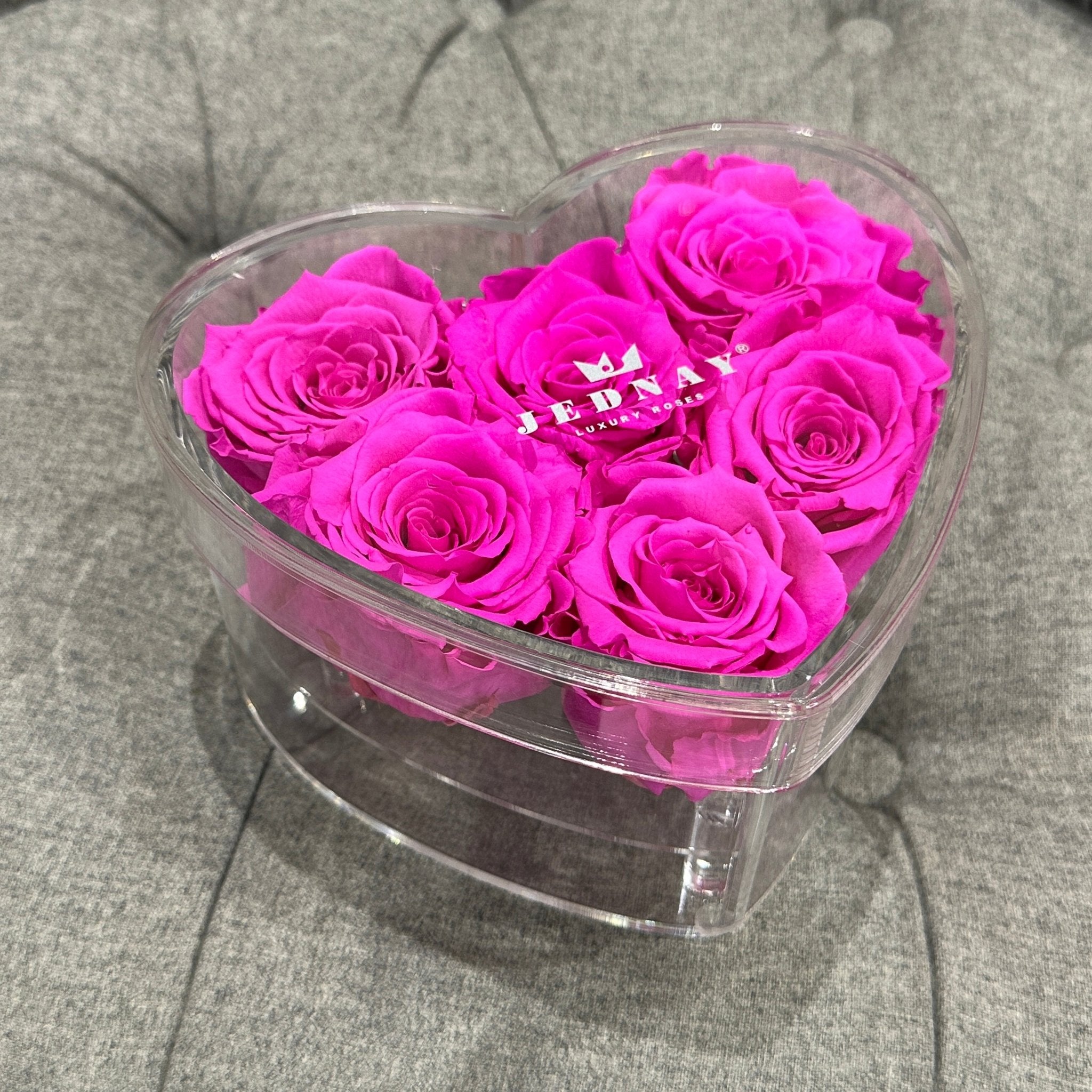 The Clarity Love Six - Bubblegum Pink Eternal Roses - Jednay Roses